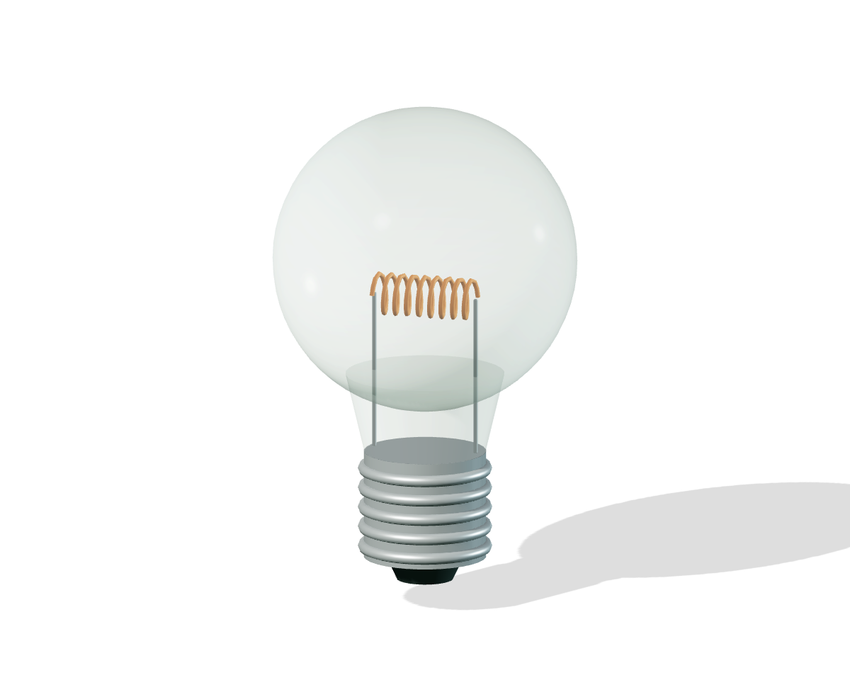 Original 3D reconstruction of a bulb